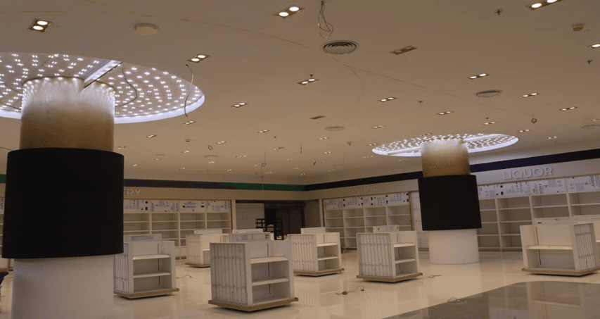 Retail Space — Decorative Ceiling
